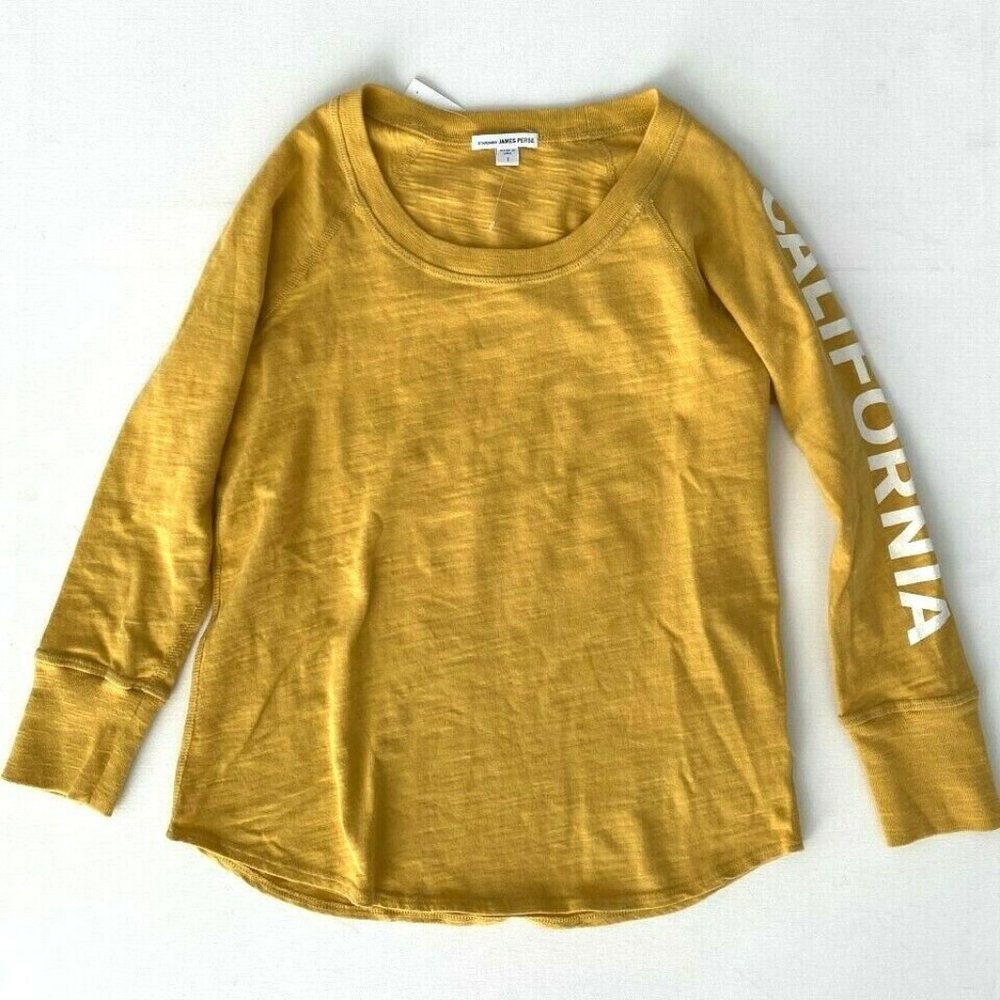 James Perse California Waverider Print Top
